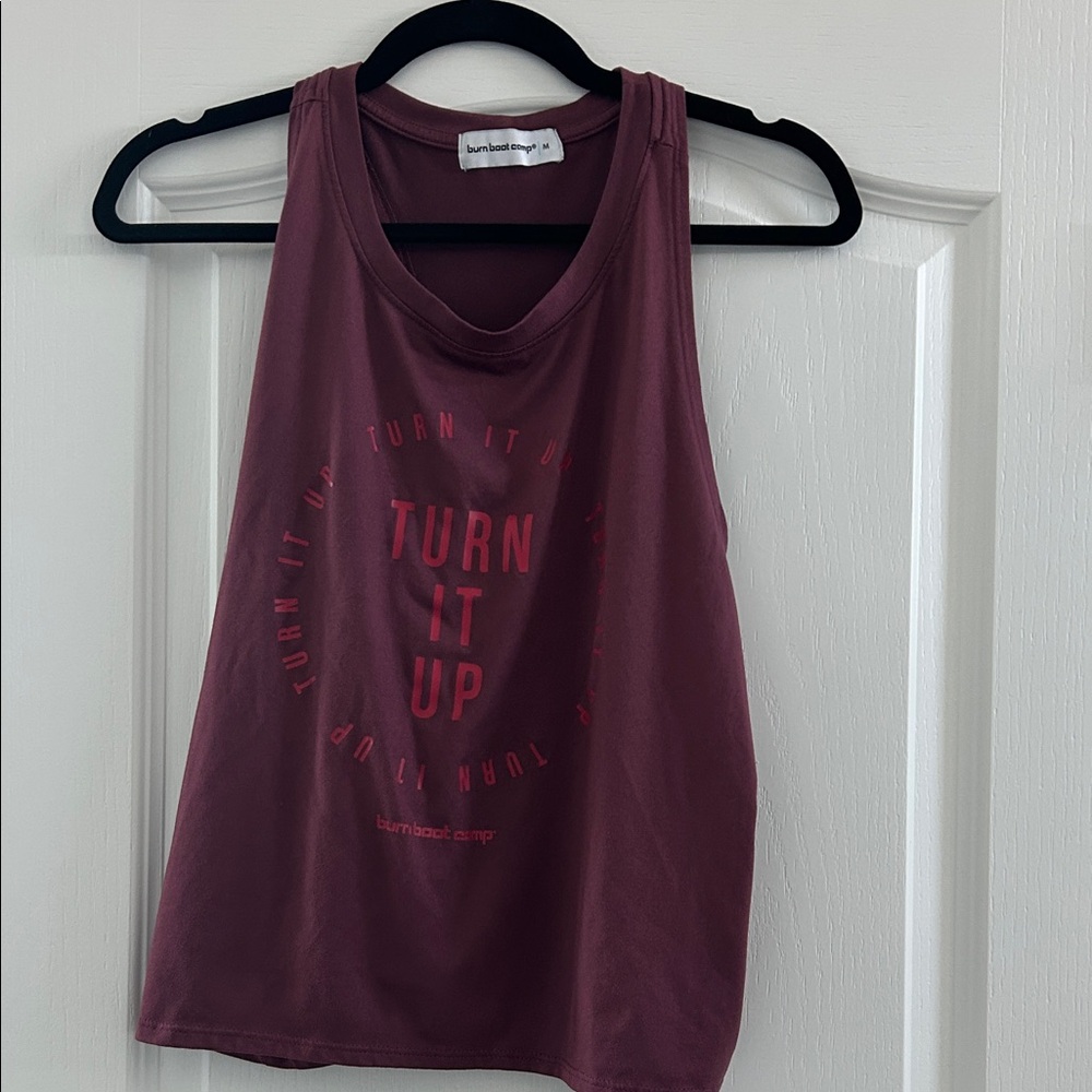 Burn boot camp Turn It Up Women's Tank Top - Purple